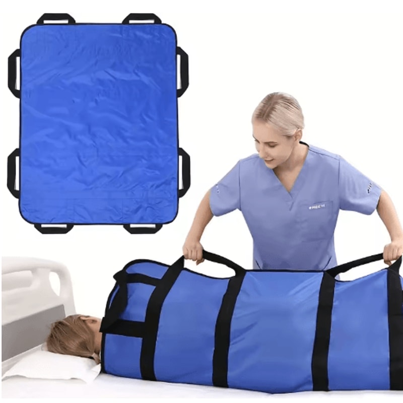 CareEase Bed Positioning Pad Waterproof Patient Transfer Sheet For Safe Turning Lifting 2