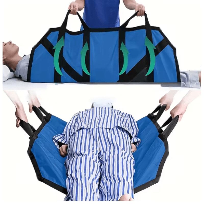 CareEase Bed Positioning Pad Waterproof Patient Transfer Sheet For Safe Turning Lifting 5