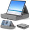 KDD FlexComfort Tablet Pillow Stand Adjustable IPad Stand For Bed With Pocket Stylus Holder 0