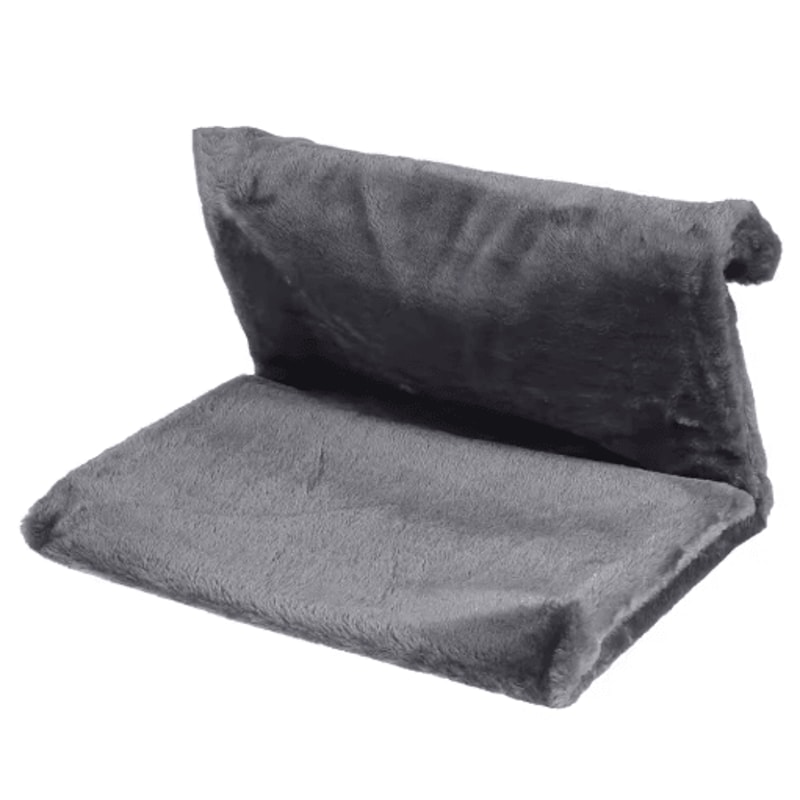 WarmNest Cat Radiator Bed Cozy Hanging Cat Hammock With Fleece Cushion Metal Frame 2