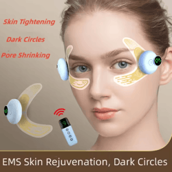 eyelift pro ems eye massager mask – smart under eye treatment device for puffiness & dark circles