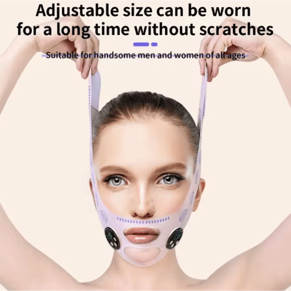 FaceLift Pro EMS Facial Slimming Strap Rechargeable Face Lifting Massager For Jawline Chin 3