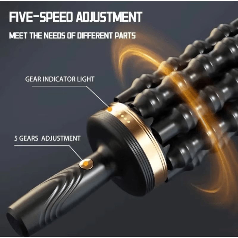 Handheld Percussive Muscle Roller Massager Deep Tissue Muscle Massager For Full Body Relief 6