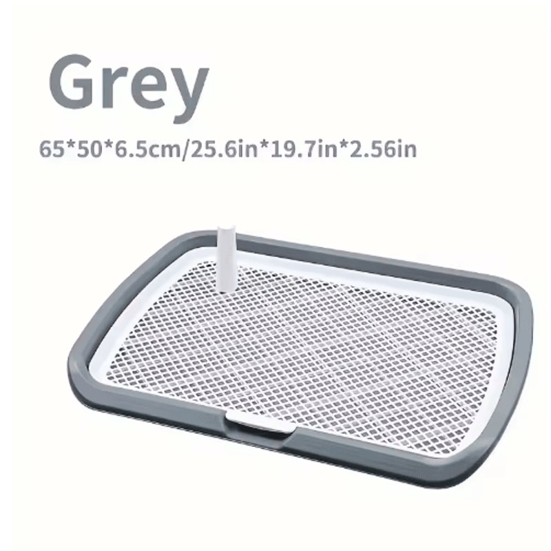 Reusable Dog Potty Training Tray With Grid Non Slip Dog Potty Trainer For Indoor Pet Hygiene 2