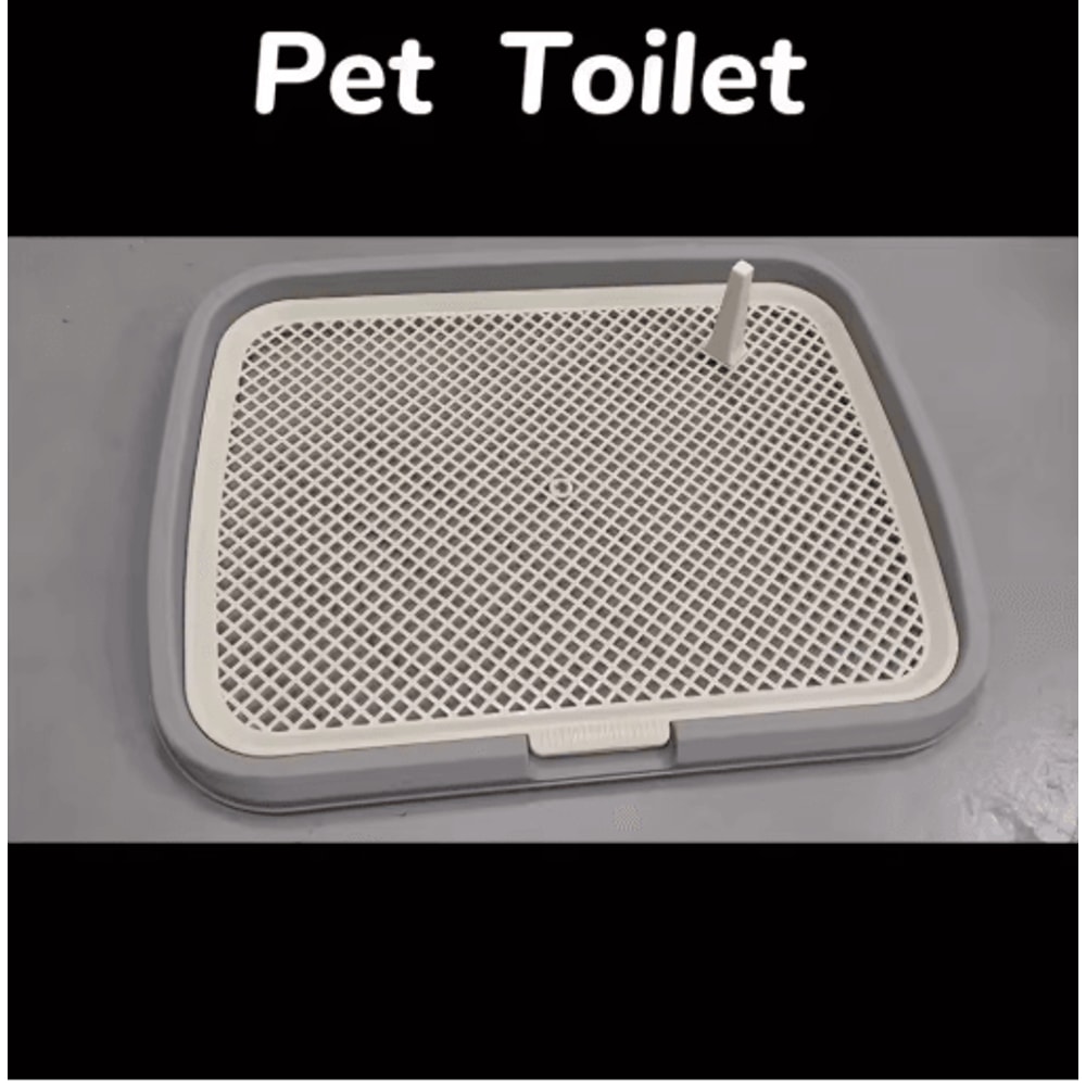 Reusable Dog Potty Training Tray With Grid Non Slip Dog Potty Trainer For Indoor Pet Hygiene 3