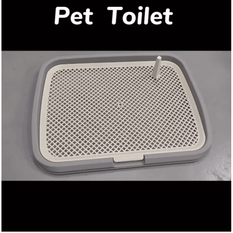 Reusable Dog Potty Training Tray With Grid Non Slip Dog Potty Trainer For Indoor Pet Hygiene 3