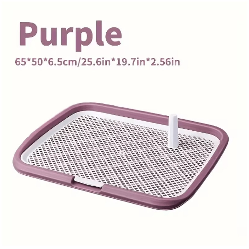 Reusable Dog Potty Training Tray With Grid Non Slip Dog Potty Trainer For Indoor Pet Hygiene 4
