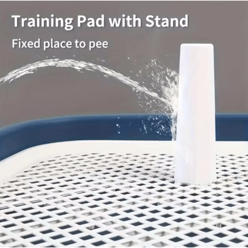 Reusable Dog Potty Training Tray With Grid Non Slip Dog Potty Trainer For Indoor Pet Hygiene 5