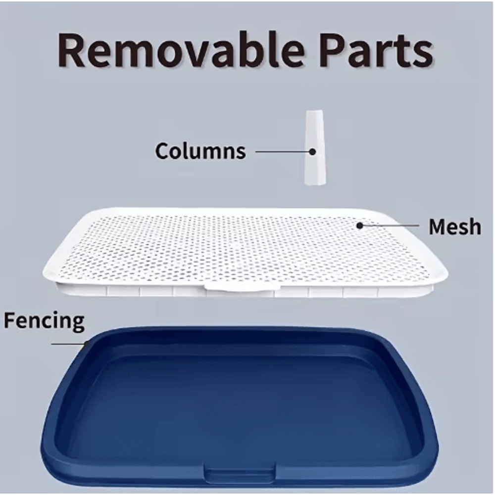 Reusable Dog Potty Training Tray With Grid Non Slip Dog Potty Trainer For Indoor Pet Hygiene 6