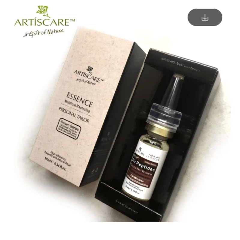 ARTISCARE 6 Peptides Face Serum Set 5pcs Hydrating Peptide Face Serum For Firming Skin Renewal 1