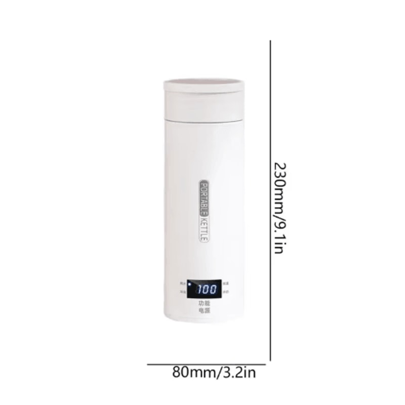 Portable Electric Travel Kettle 500ML Smart Portable Electric Kettle For Tea Coffee OntheGo Boili 3