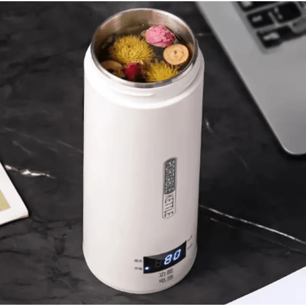 Portable Electric Travel Kettle 500ML Smart Portable Electric Kettle For Tea Coffee OntheGo Boili 6