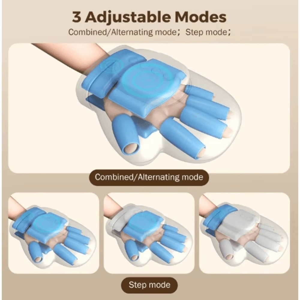 Air Compression Hand Massager Glove Portable Hand Massager For Finger Palm Wrist Relief 5