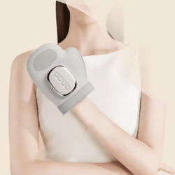 air compression hand massager glove – portable hand massager for finger, palm & wrist relief