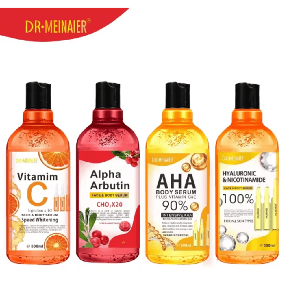 500ML Hyaluronic Acid Brightening Serum Advanced Hyaluronic Acid Serum With Niacinamide Vitamin C 0