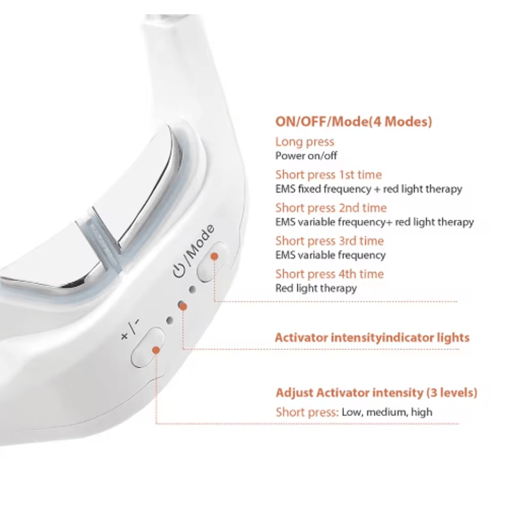 EMS Eye Massager For Dark Circles Fatigue Smart Eye Massager With AntiAging Care 4