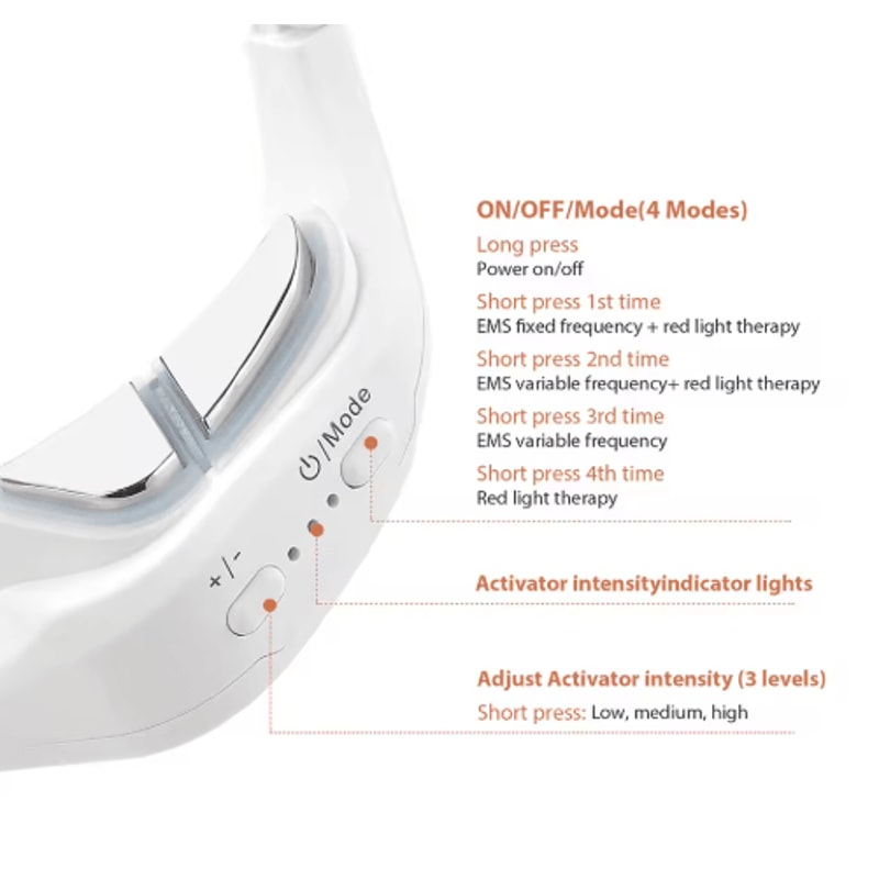 EMS Eye Massager For Dark Circles Fatigue Smart Eye Massager With AntiAging Care 4