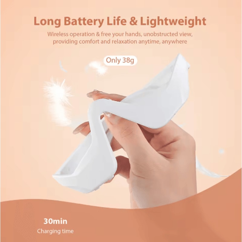 EMS Eye Massager For Dark Circles Fatigue Smart Eye Massager With AntiAging Care 7