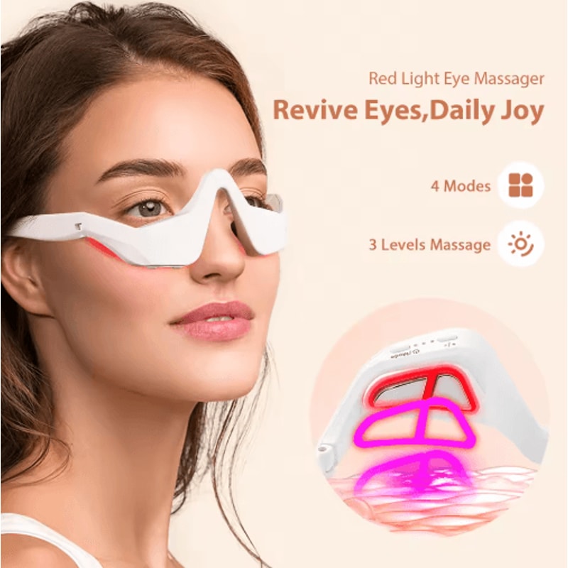 EMS Eye Massager For Dark Circles Fatigue Smart Eye Massager With AntiAging Care 0