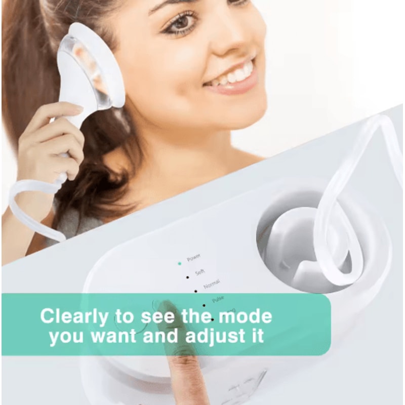 Electric Ear Irrigation Cleaner Kit Safe Ear Wax Removal System For Gentle Effective Cleaning 4