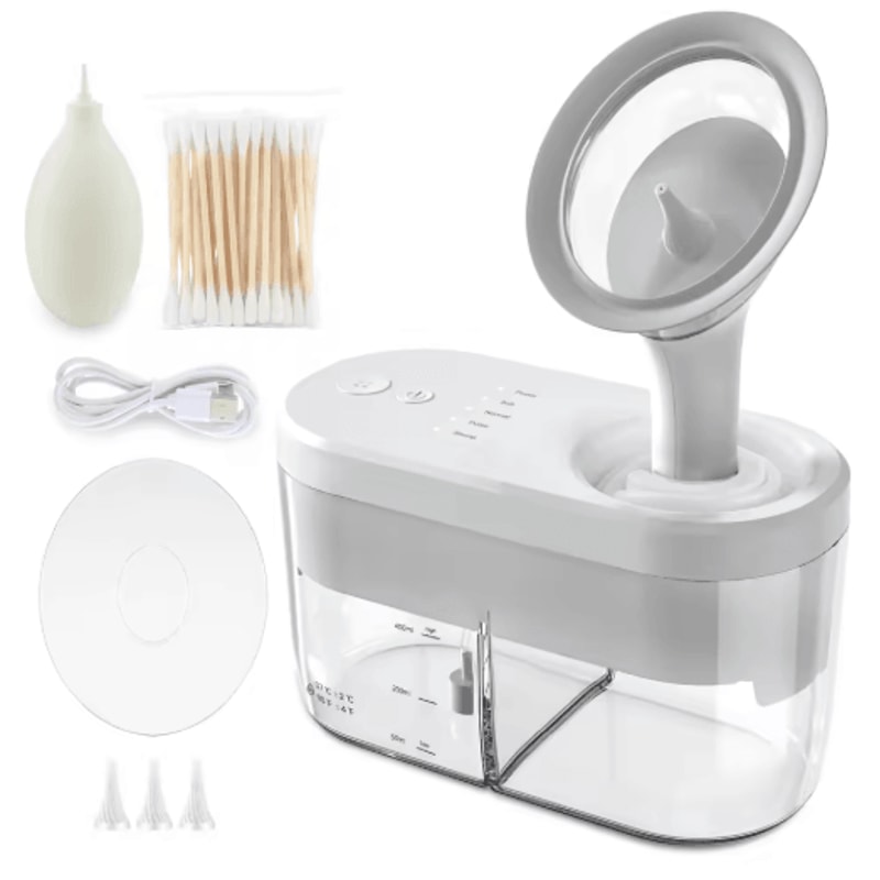 Electric Ear Irrigation Cleaner Kit Safe Ear Wax Removal System For Gentle Effective Cleaning 0