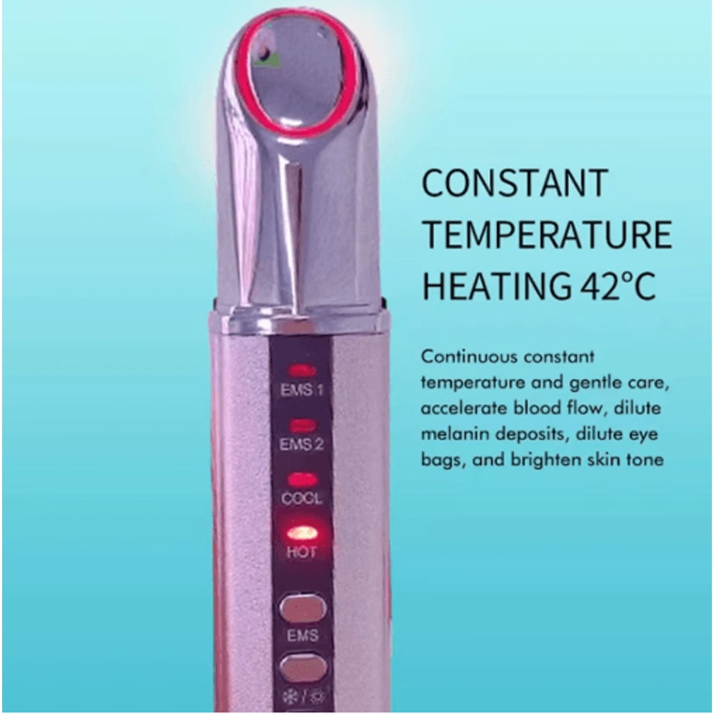 Sonic EMS Eye Lip Massager Lifting Eye Massager Device For Firming Wrinkle Care 4