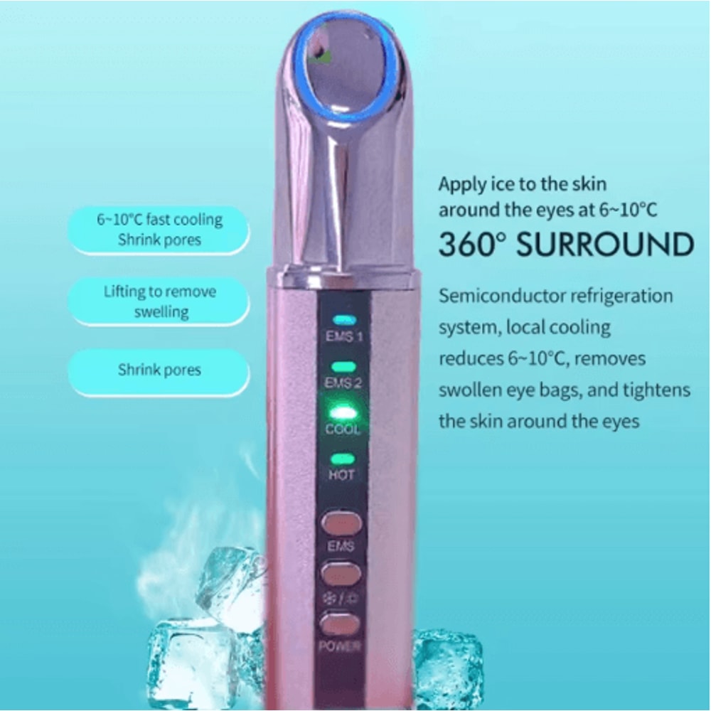 Sonic EMS Eye Lip Massager Lifting Eye Massager Device For Firming Wrinkle Care 5