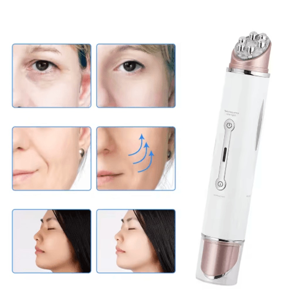 LED Photon Therapy Face Eye Massager Advanced EMS Face Massager For Lifting Firming Skin Renewal 2