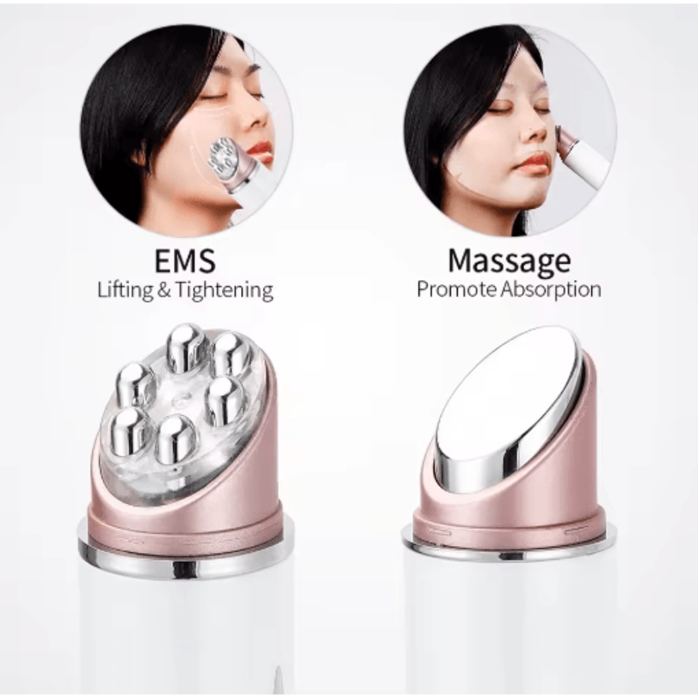 LED Photon Therapy Face Eye Massager Advanced EMS Face Massager For Lifting Firming Skin Renewal 0