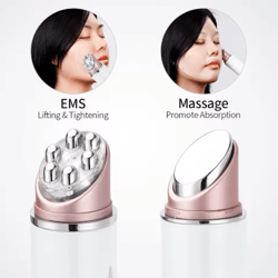 led photon therapy face & eye massager – advanced ems face massager for lifting, firming & skin renewal