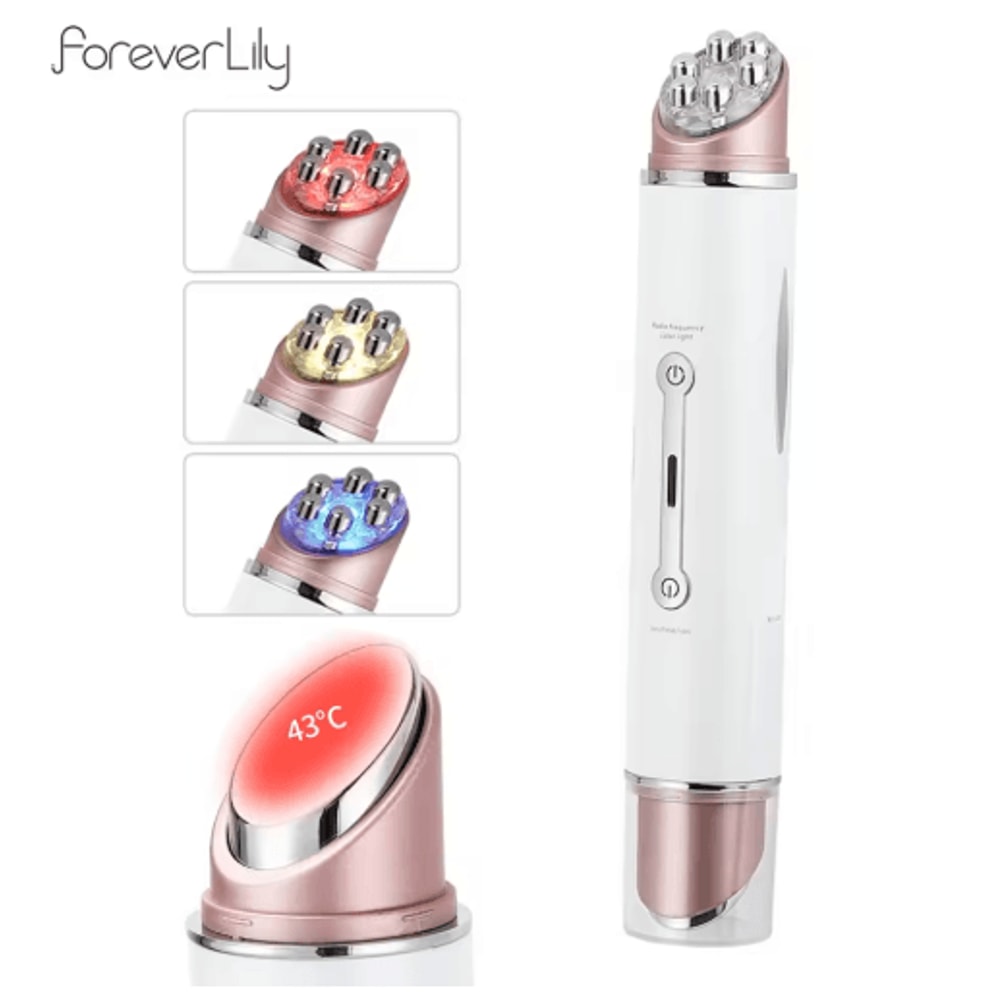 LED Photon Therapy Face Eye Massager Advanced EMS Face Massager For Lifting Firming Skin Renewal 6