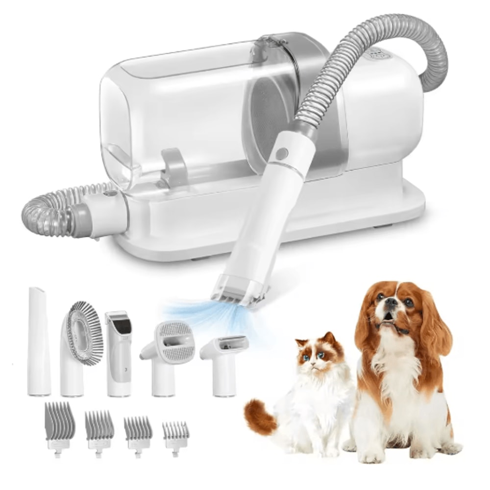 Pet Grooming Vacuum Kit With 23L Dust Cup Powerful Pet Grooming Vacuum For Clean ShedFree Homes 5