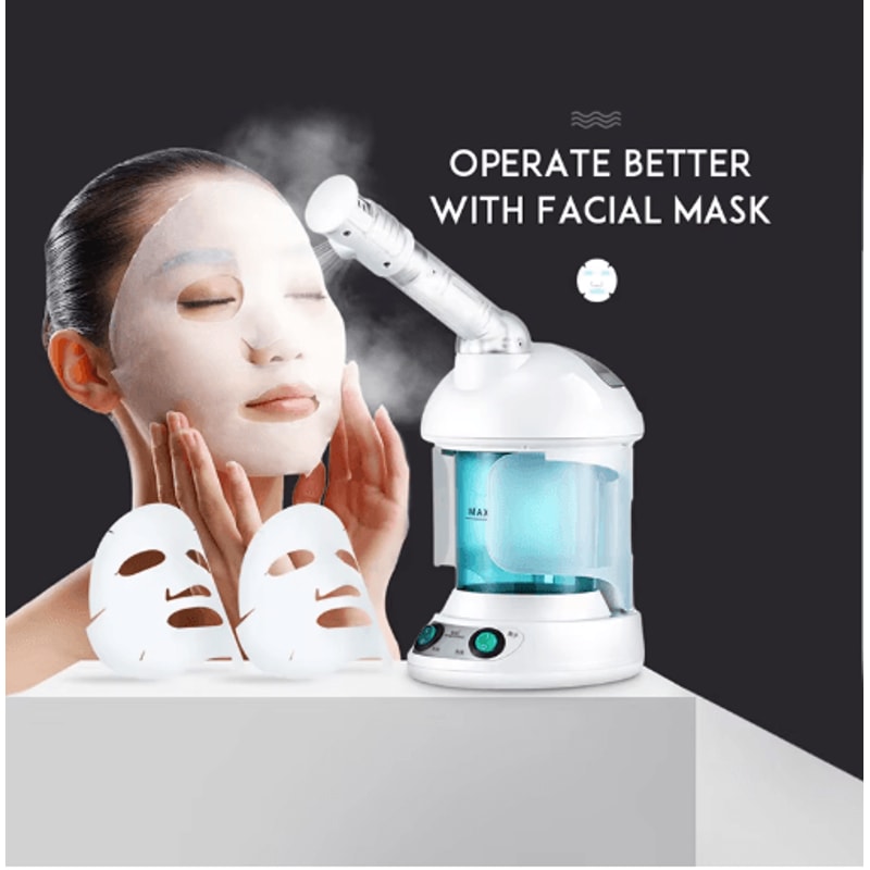 KSKIN Portable Ionic Facial Steamer Nano Facial Steamer For Deep Hydration Skin Refresh 4