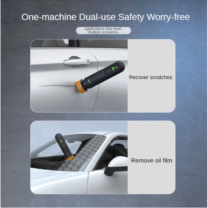LEIBOO Cordless Car Polisher 12000RPM High Speed Car Polishing Machine For Scratch Repair Shine 3