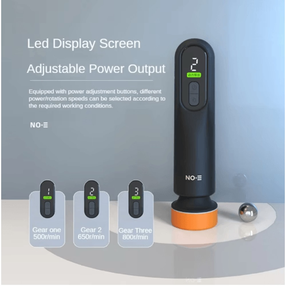 LEIBOO Cordless Car Polisher 12000RPM High Speed Car Polishing Machine For Scratch Repair Shine 4