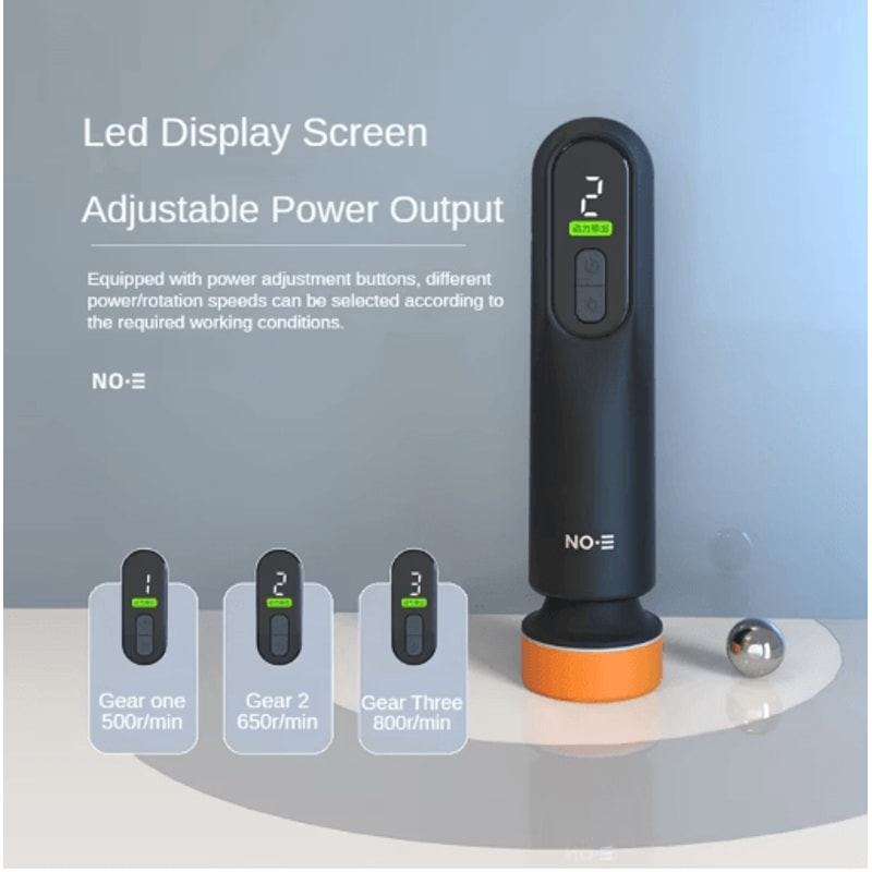 LEIBOO Cordless Car Polisher 12000RPM High Speed Car Polishing Machine For Scratch Repair Shine 4