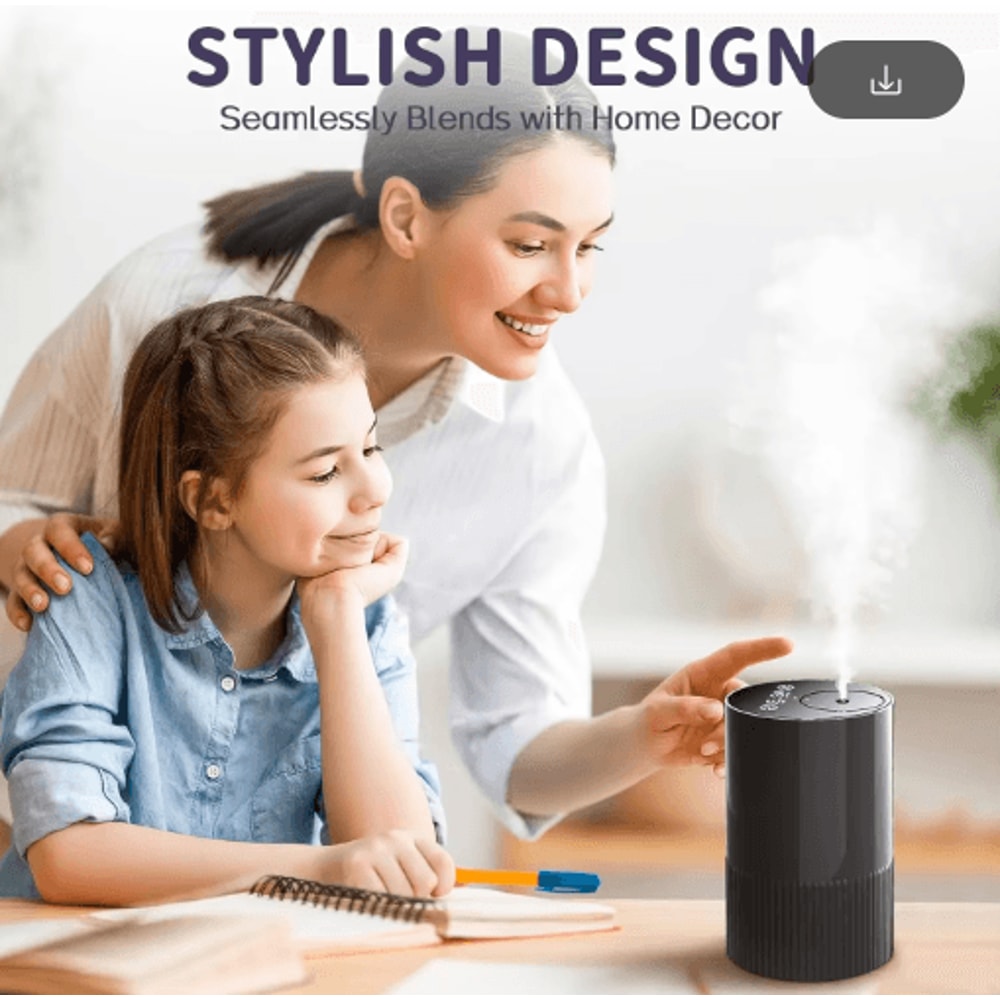 Portable Cordless Essential Oil Diffuser USB Rechargeable Essential Oil Diffuser For Car Home Offi 5