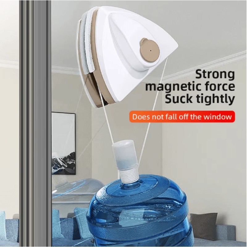 Magnetic Double Sided Window Cleaner Easy Clean Magnetic Window Cleaner With Water Dispensing Syste 6