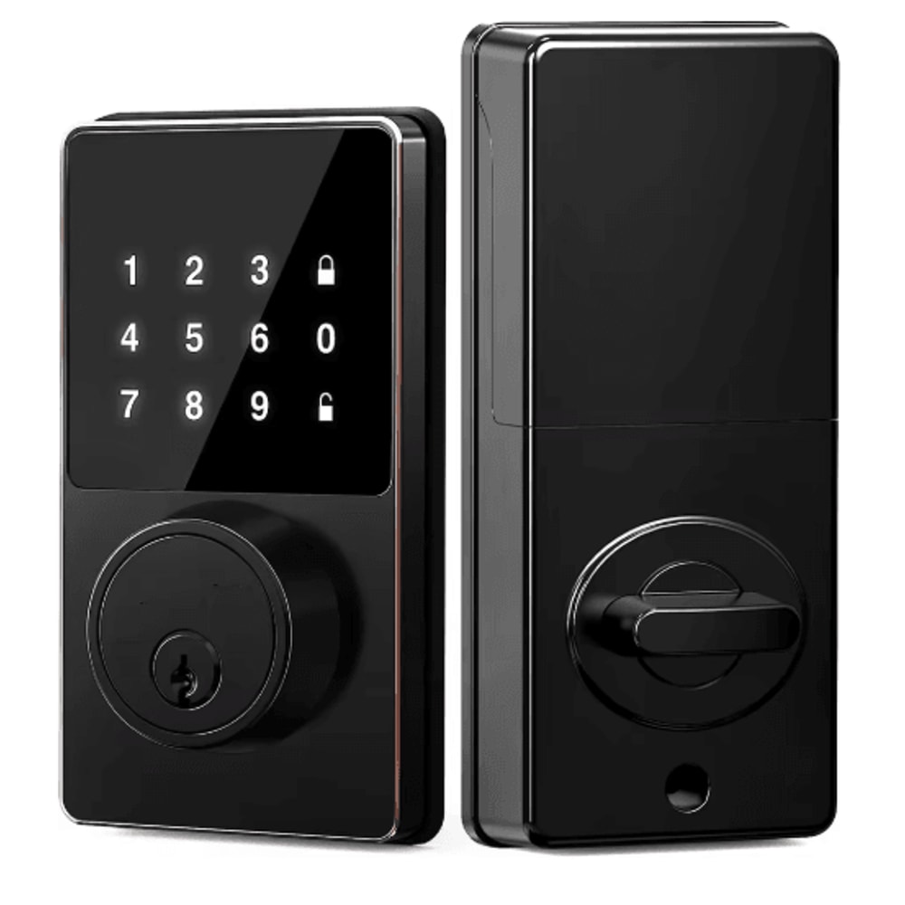 Smart Keyless Door Lock With Touchscreen App Controlled Keyless Entry Door Lock With 50 User Codes 2