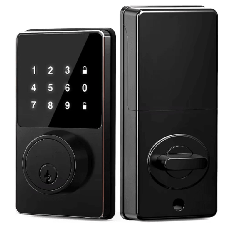 Smart Keyless Door Lock With Touchscreen App Controlled Keyless Entry Door Lock With 50 User Codes 2