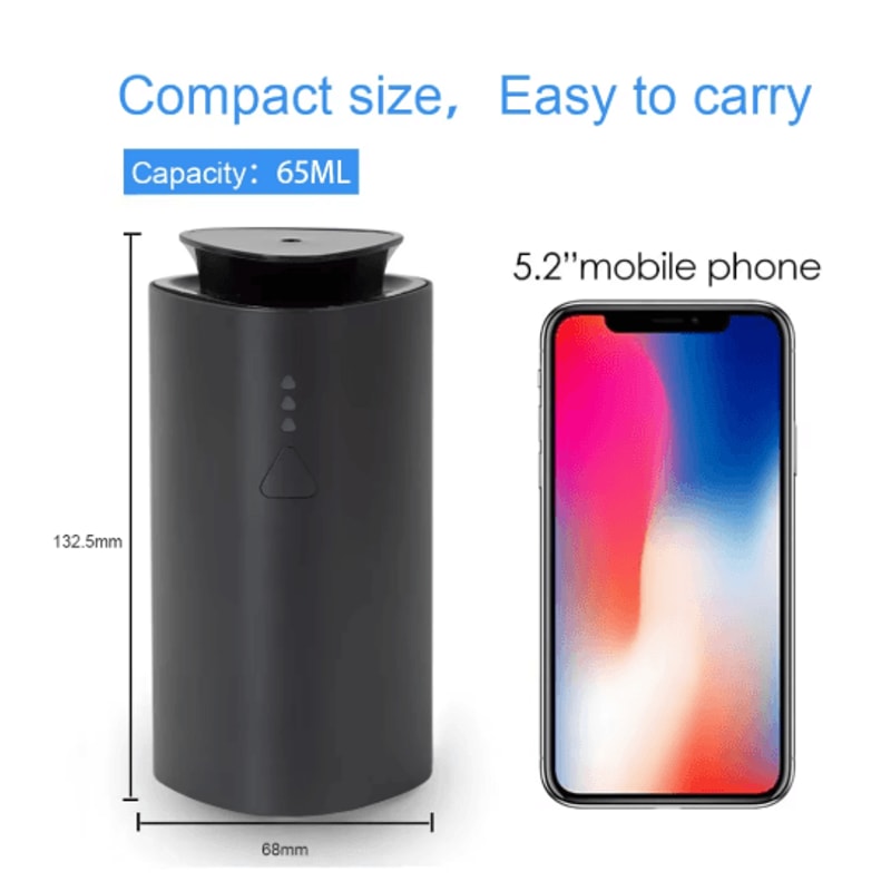 NAMSTE Car Aroma Diffuser Humidifier USB Rechargeable Car Diffuser Humidifier For Fresh Air Relaxa 2