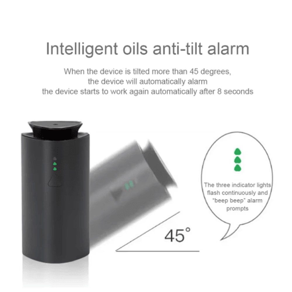 NAMSTE Car Aroma Diffuser Humidifier USB Rechargeable Car Diffuser Humidifier For Fresh Air Relaxa 3