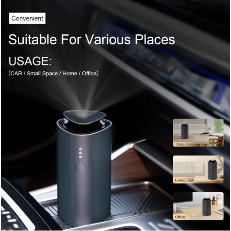 NAMSTE Car Aroma Diffuser Humidifier USB Rechargeable Car Diffuser Humidifier For Fresh Air Relaxa 4