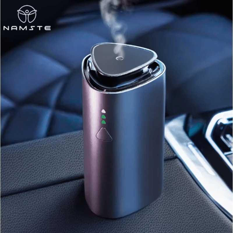 NAMSTE Car Aroma Diffuser Humidifier USB Rechargeable Car Diffuser Humidifier For Fresh Air Relaxa 0