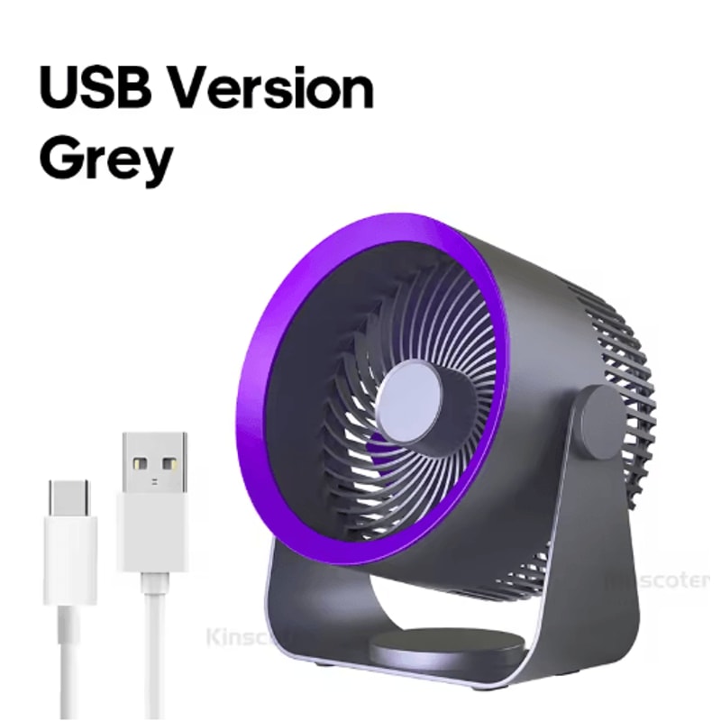 KINSCOTER Wireless Air Circulator Fan Quiet Portable Cooling Fan For Home Desk Wall Use 3