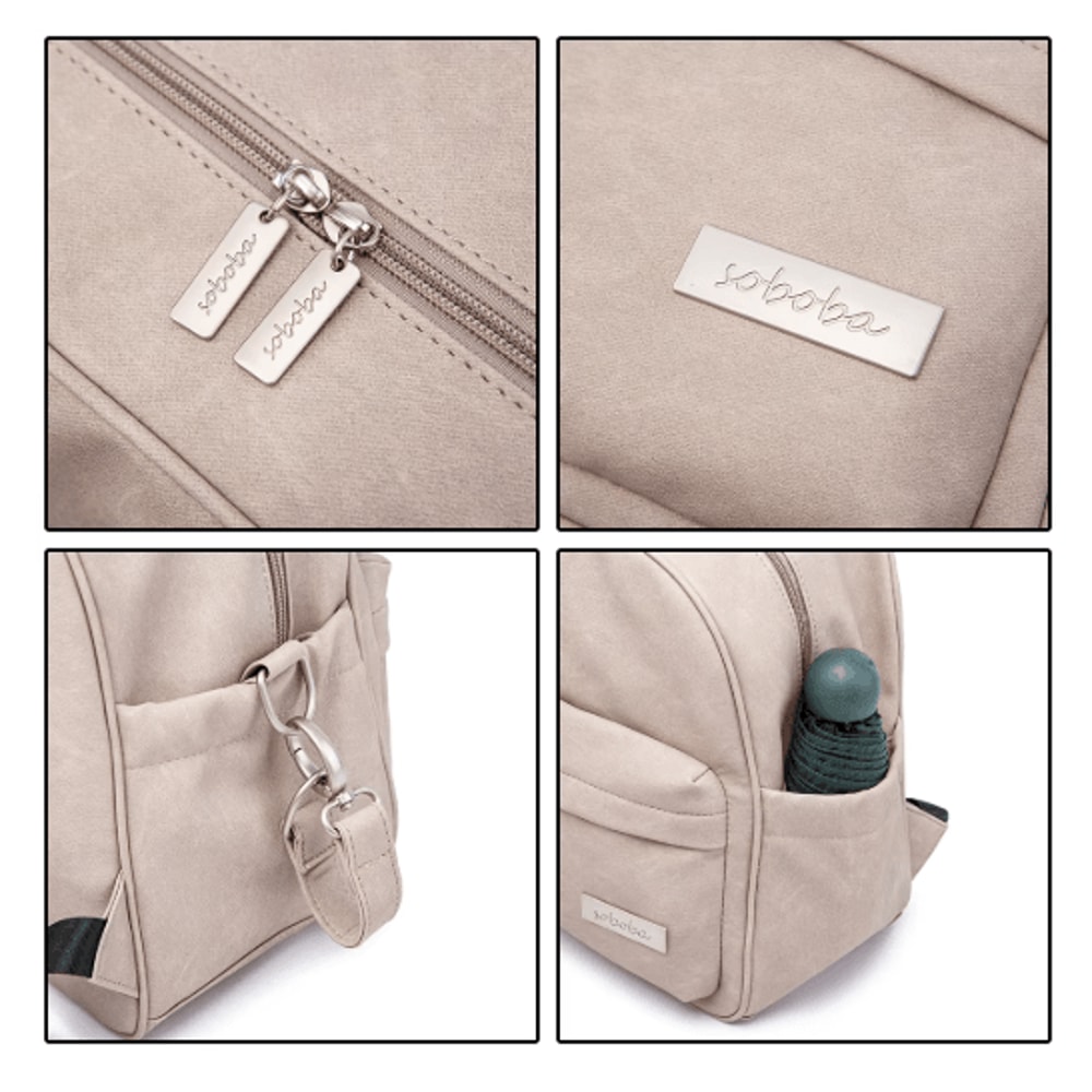 Lightweight Waterproof Diaper Backpack Multi Pocket Diaper Bag Backpack For Easy Baby Travel 12