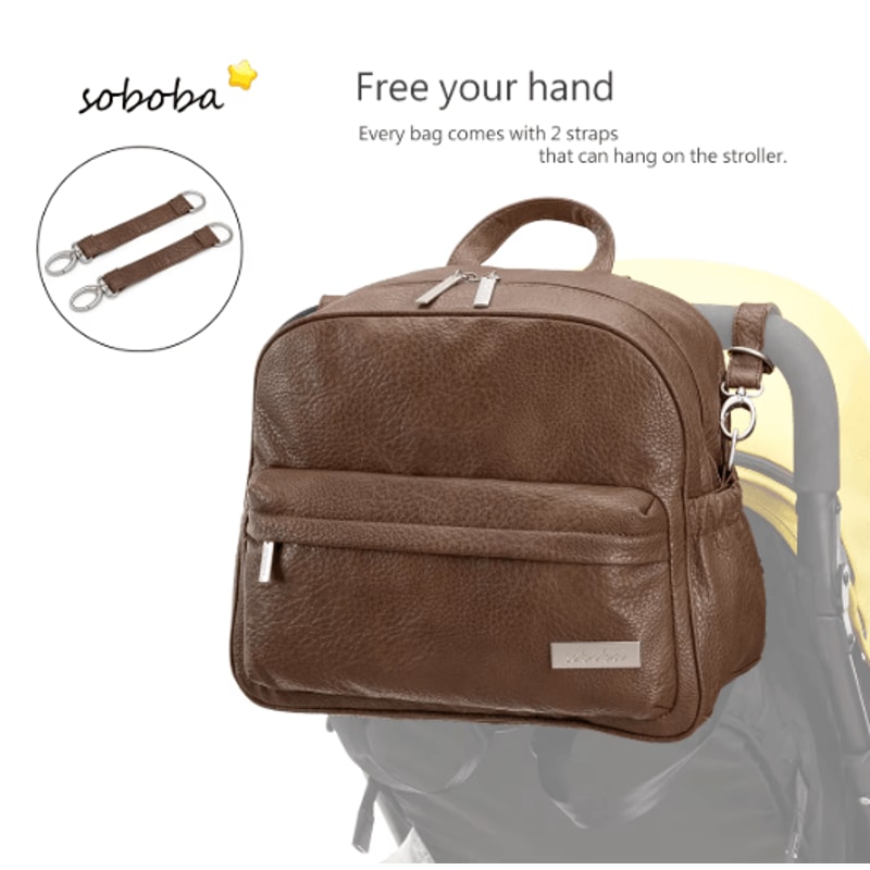 Lightweight Waterproof Diaper Backpack Multi Pocket Diaper Bag Backpack For Easy Baby Travel 13