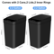 2 Pack 12L Automatic Trash Can Slim Touchless Trash Can With Motion Sensor Lid 5