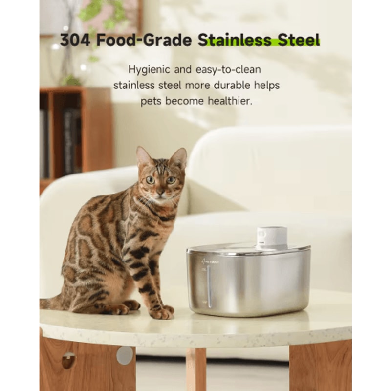 APETDOLA 4L Smart Pet Water Fountain Sensor Activated Cat Water Fountain For Clean Fresh Hydration 3