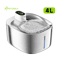 APETDOLA 4L Smart Pet Water Fountain Sensor Activated Cat Water Fountain For Clean Fresh Hydration 0